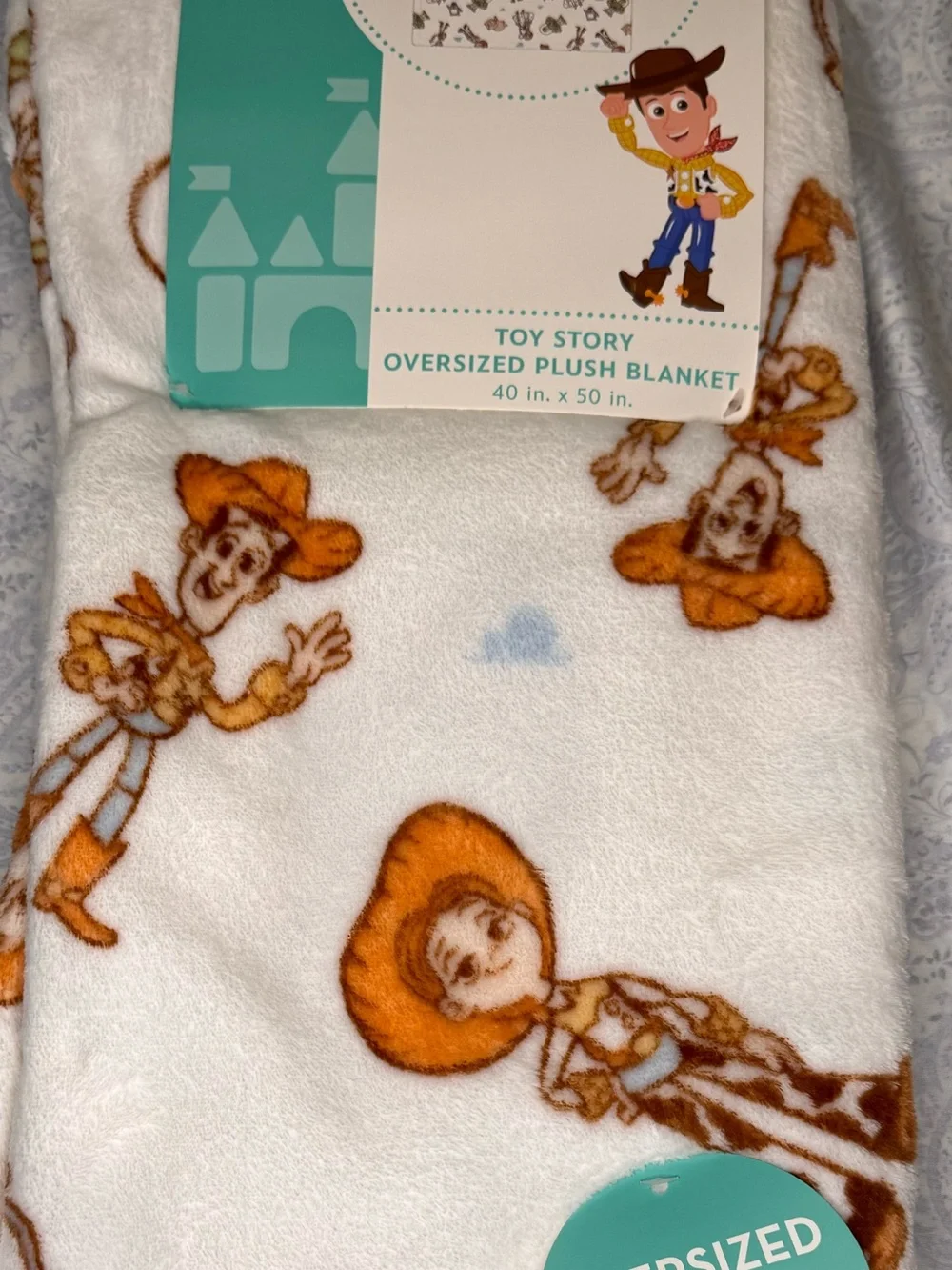Disney Baby Toy Story Soft Thick Plush Blanket 40x50 inches